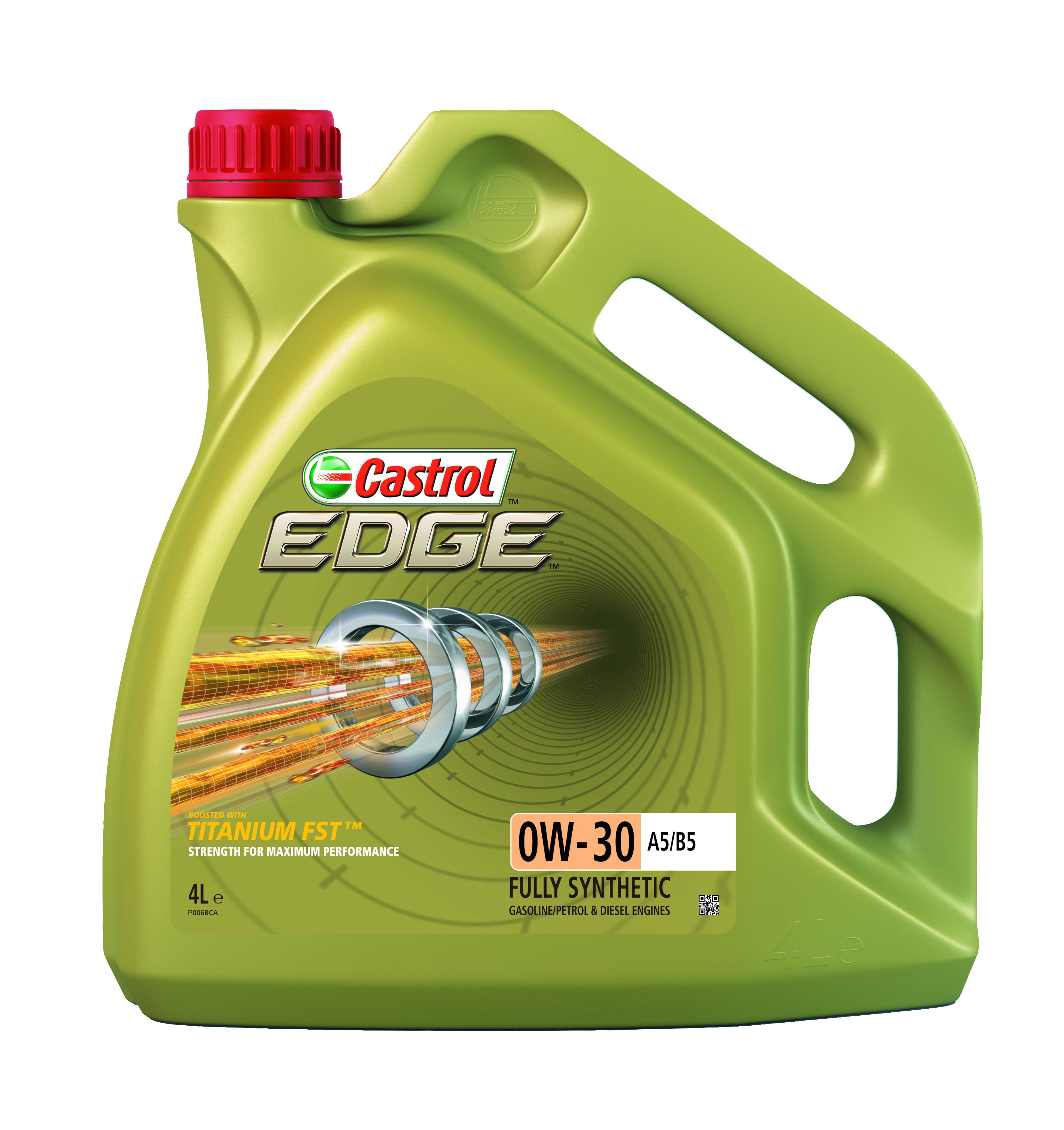 EDGE (Ti) 0W30 A5/B5 fuldsyntetisk olie - 4L | Castrol | Landberg.dk